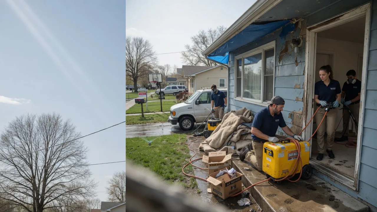 Basement Flood Cleanup in Circleville, KS near me